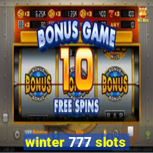 winter 777 slots